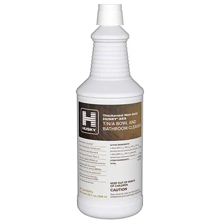 Husky 325 | T/N/A (Non Acid) Toilet Bowl and Bathroom Cleaner | 1 Quart