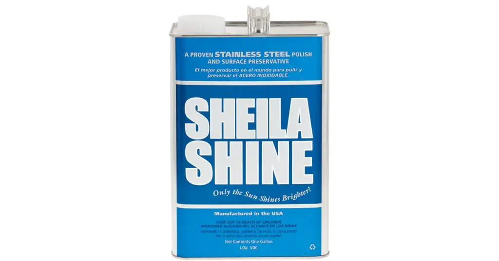 Sheila Shine Low VOC Polish Cleaner | SSI-4 |  (1 Gallon)