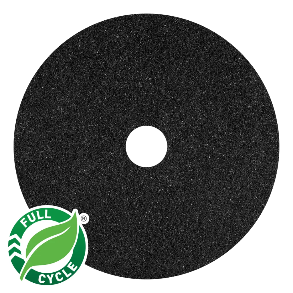 Black Stripping Floor Pad | 1 each 