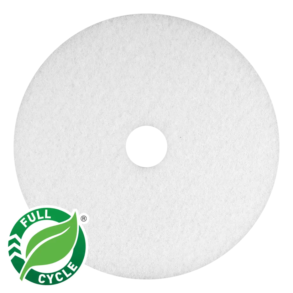 White Buff Floor Pad | 1 each 