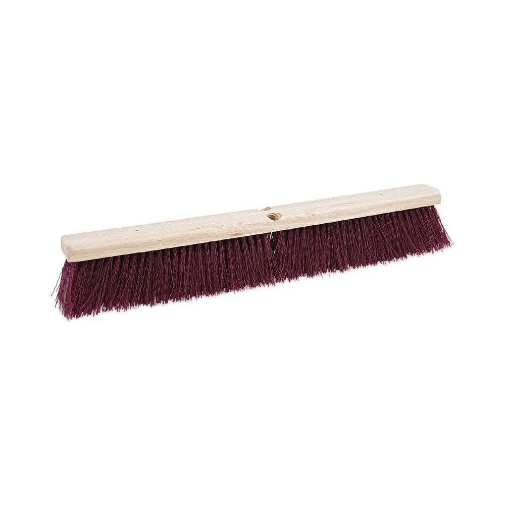 24" Red Plastic Floor Brush Head | 20324