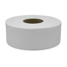 Junior Jumbo Toilet Tissue Roll 3.3IN X1000FT 2PLY Virgin Paper White Embossed 12 Rolls/Case | Victoria Bay | M29