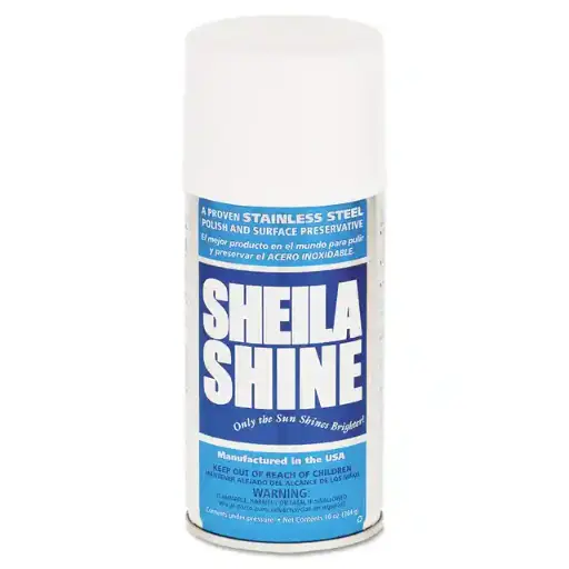 Sheila Shine Stainless Steel Cleaner and Polish, 10 oz Aerosol Spray