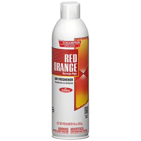 CHAMPION  Red Orange Water-Based Air Freshener |  5327C-X | 1 Can 