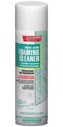 CHAMPION  Foaming Cleaner / Disinfectant | 5196C-X | 1 Can 