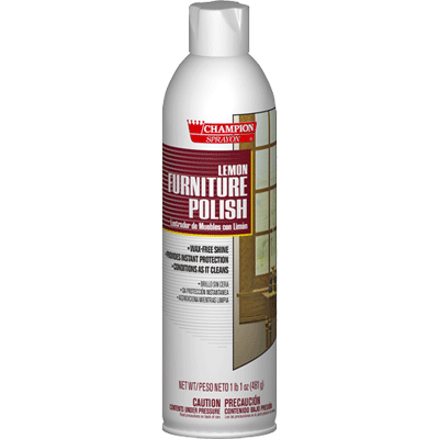CHAMPION  Lemon Furniture Polish | 5136C-X | 1 Can 