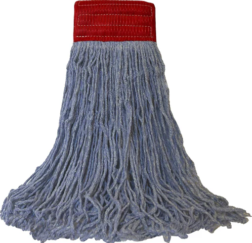 24 oz Blended Blue Wet Mop Head | RM-F558D-X | 1 ea.