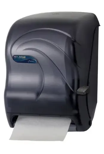 San Jamar Roll Paper Towel Dispenser Oceans Series | T1190TBK