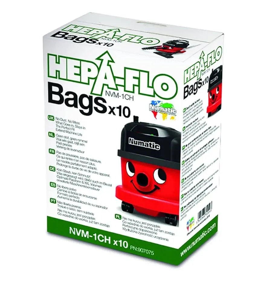 NaceCare® HEPA-FLO Vacuum Bags | NVM1CH | SHUR-AZ