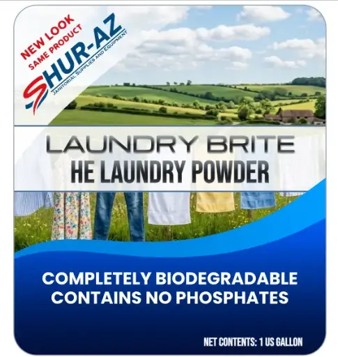 Laundry Brite | HE Laundry Powder | 50 lb. pail